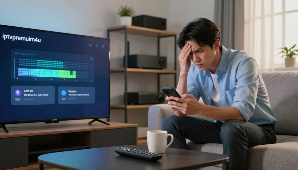 iptv connection problem