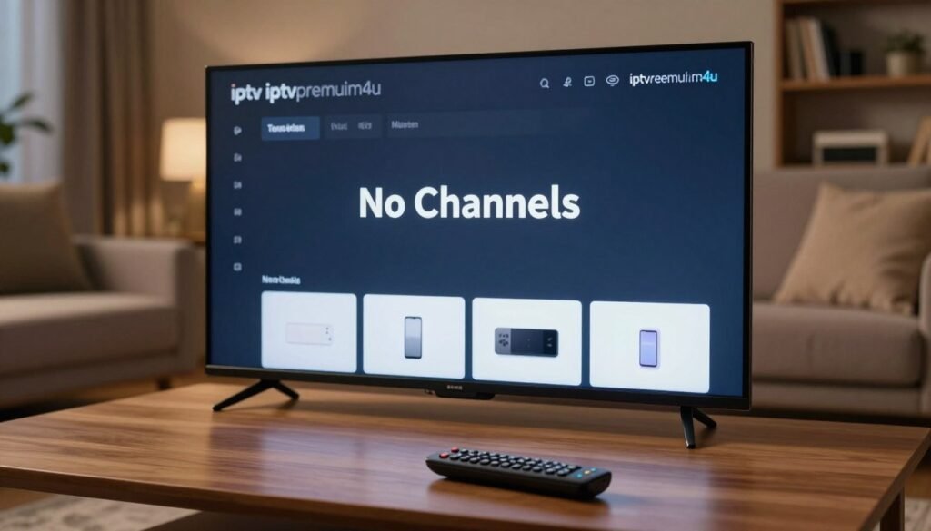 iptv no channels