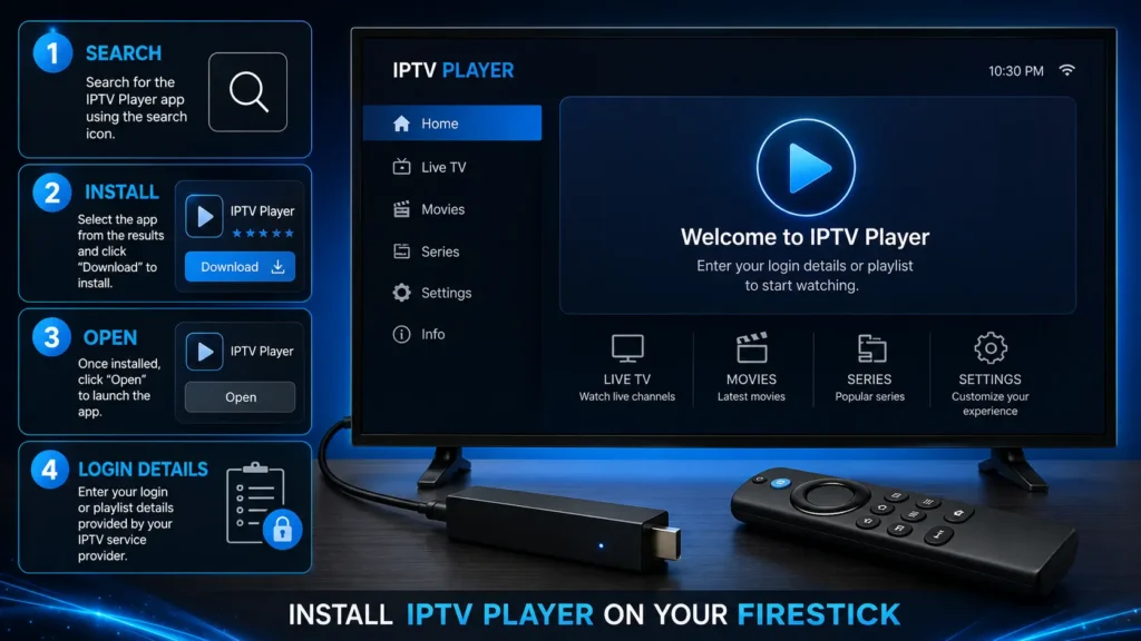 How to install IPTV Smarters Pro on Firestick
