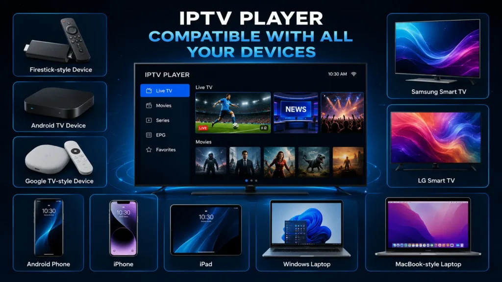 IPTV Smarters Pro supported devices